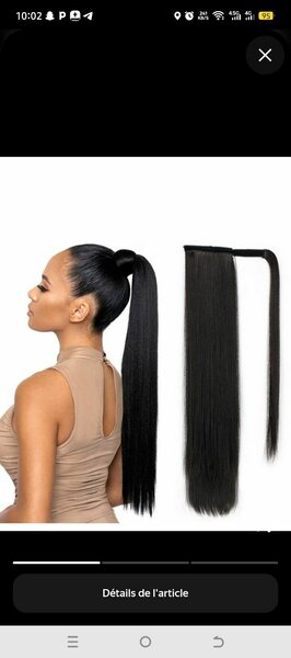 Ponytail Extension Lisse