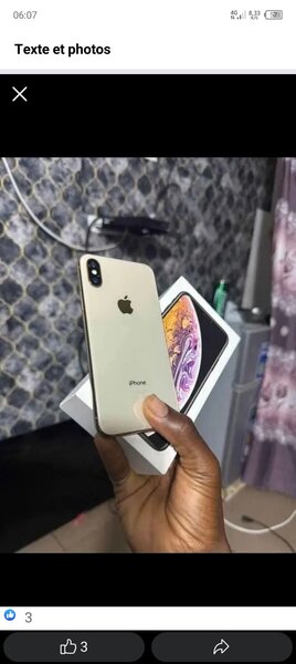 iPhone XS Max Doré