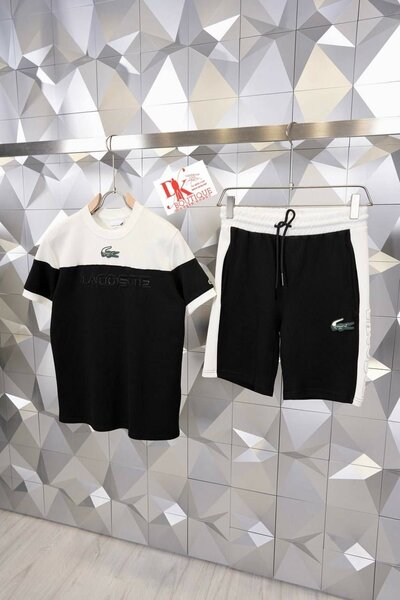 Ensemble de sport Lacoste noir