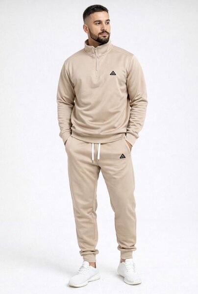 Ensemble survêtement homme beige