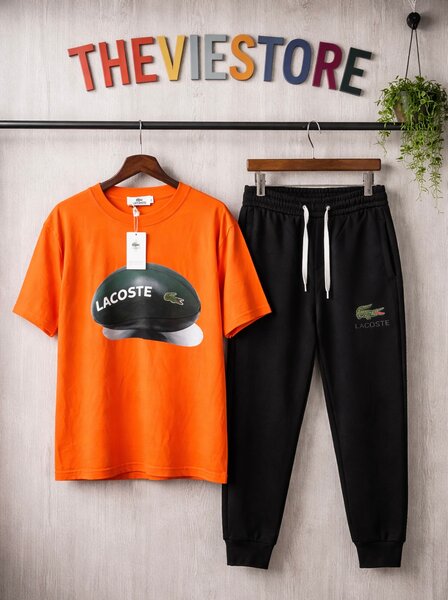 Ensemble Lacoste pour homme - T-shirt et jogging