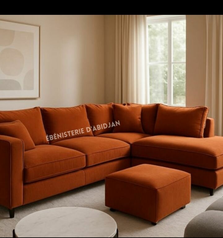 Canapé d'angle convertible