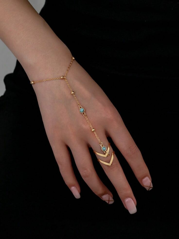 Bijoux de main élégant femme