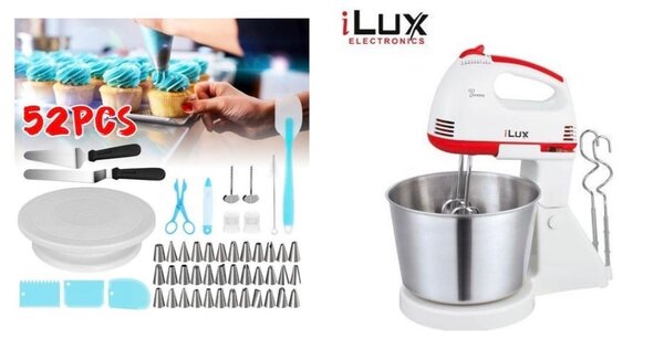 Set de décoration de gâteau 52 pièces