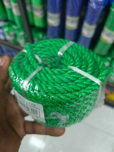 Corde en nylon verte 10m