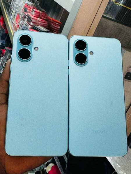 Smartphone moderne avec double caméra