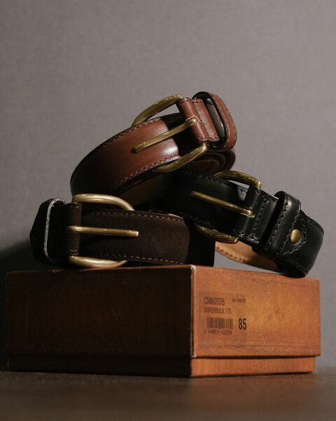 Ceinture en cuir classique