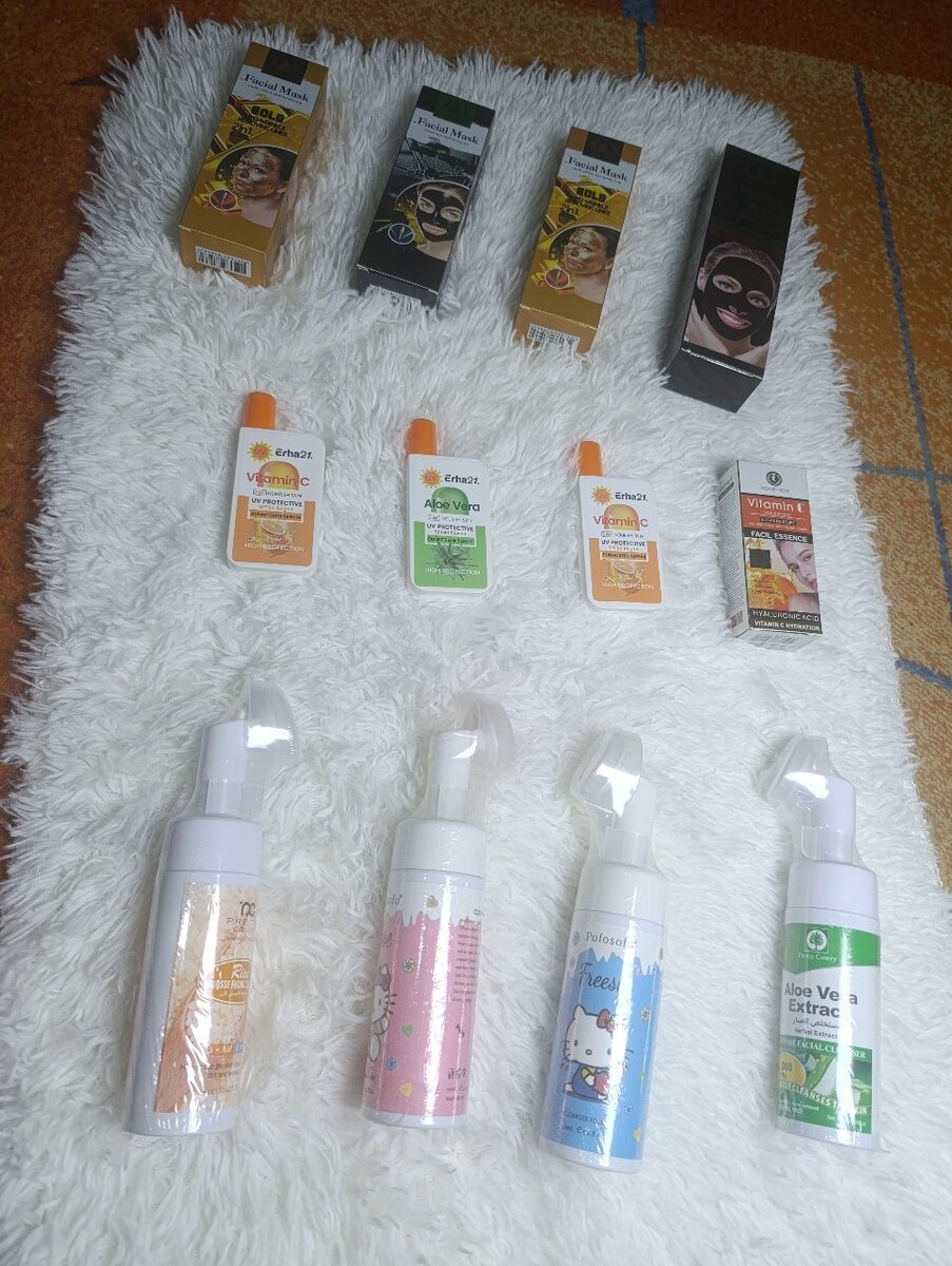 Lot de soins visage essentiels