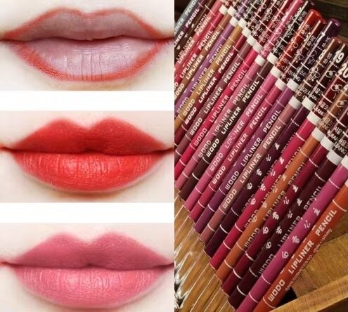 Crayons à lèvres colorés