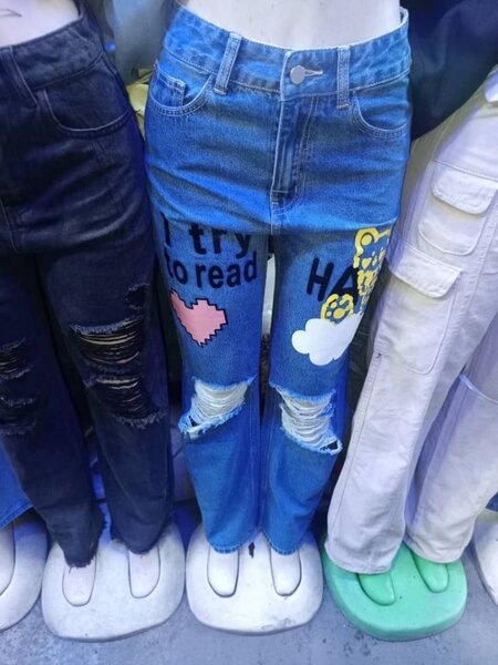 Quality ladies jeans trousers