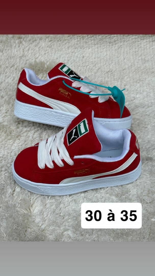 Chaussures enfants puma suede