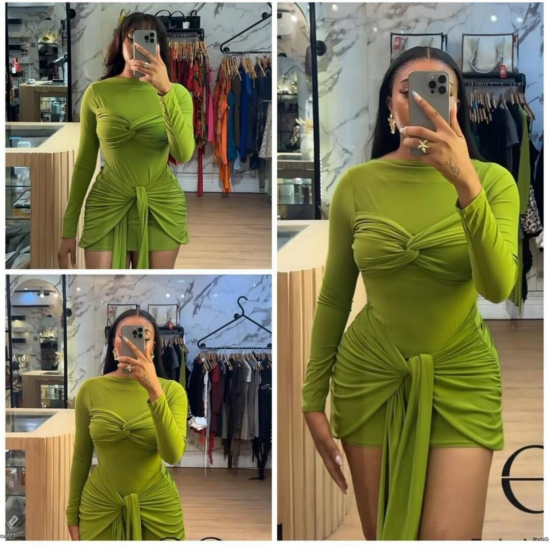 Beautiful wrapped dress for la