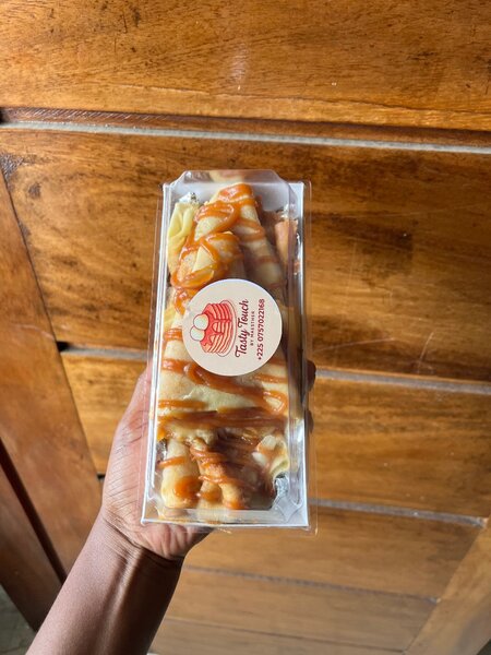 10 Crêpes au caramel