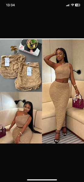 Robe Élégante avec Fente