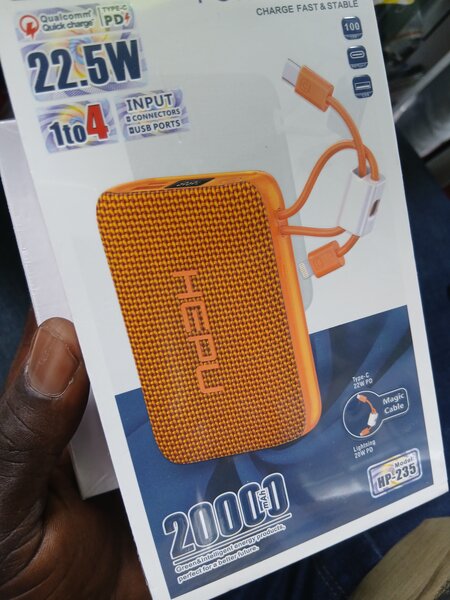 Chargeur rapide 22.5W 20000mAh