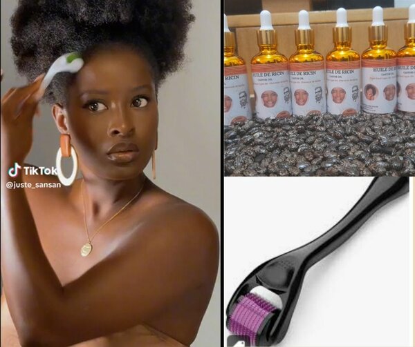 Kit derma roller + ricin