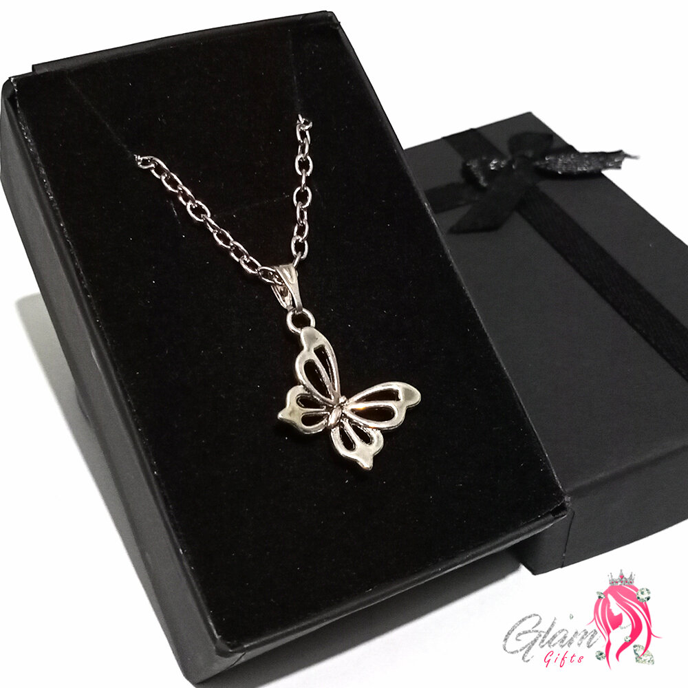 Butterfly Necklace Gift Box
