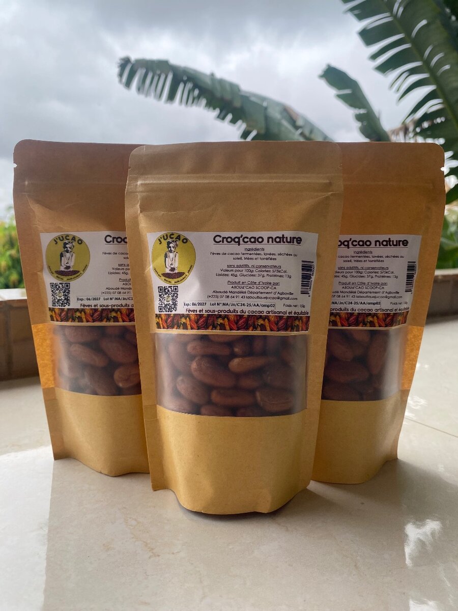 Lot de 3 CROQCAO Nature 150g