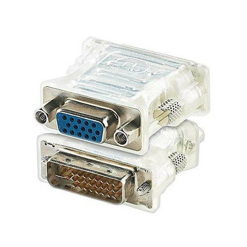 Adaptateur DVI-I Male Vers VGA Femelle - Blanc