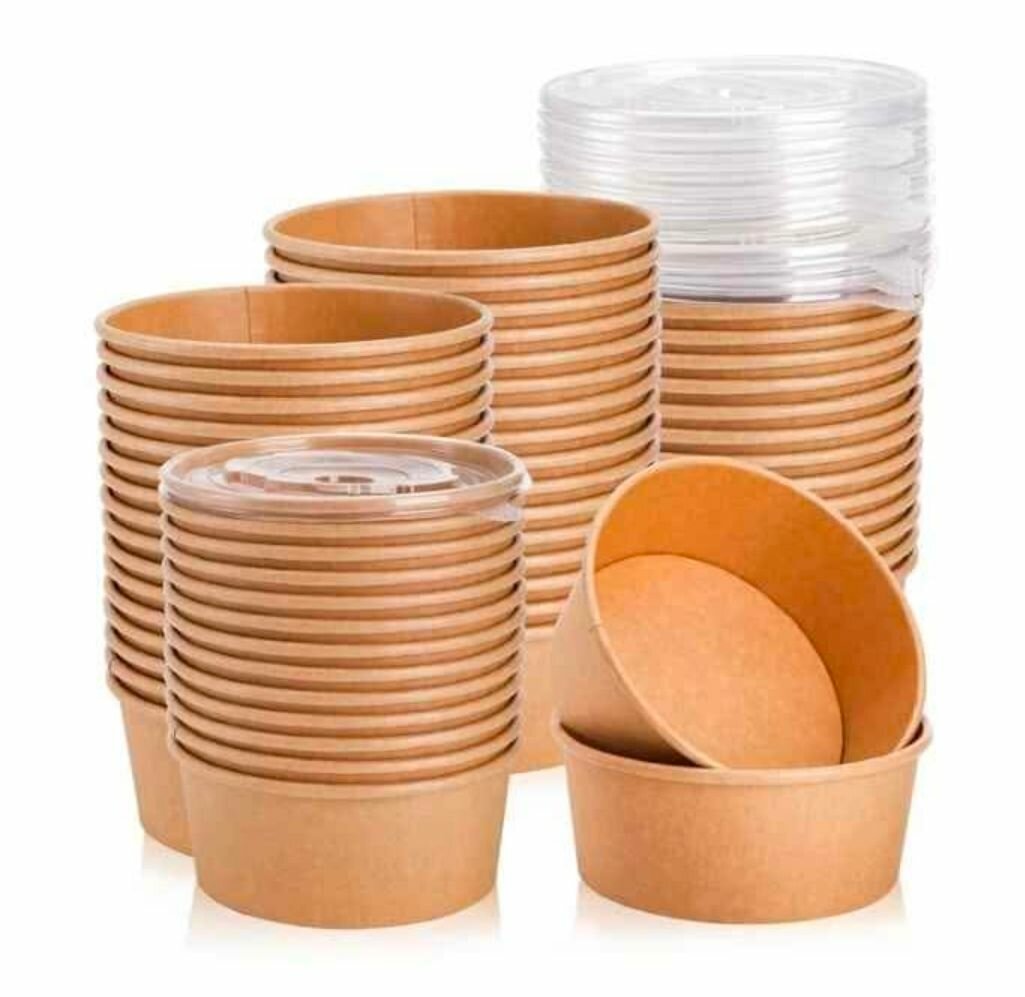 Bols pour salade en kraft