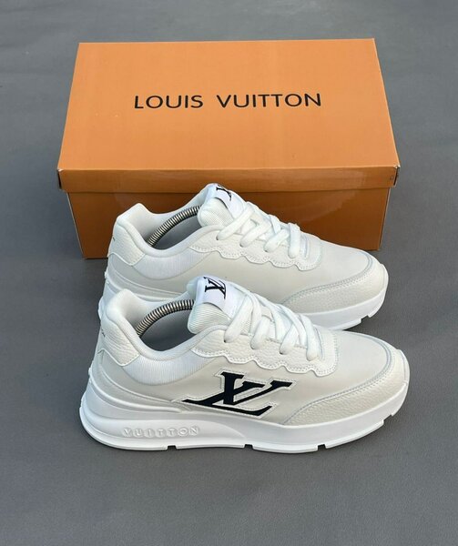 Baskets Louis Vuitton Blanc