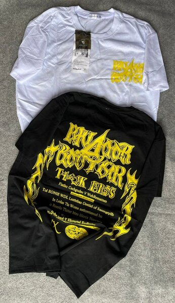 T-shirts imprimés tendance unisexes