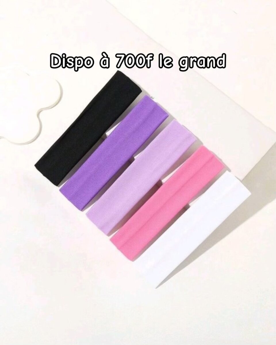 Lot de pinces à cheveux colorées