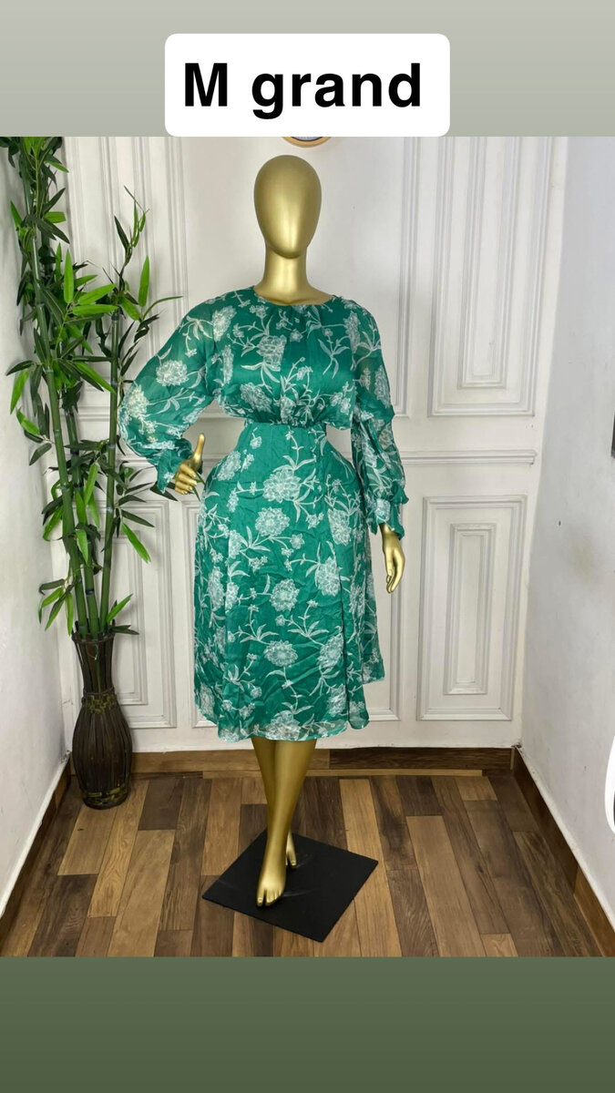 Robe longue élégante féminine