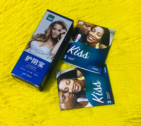 6 Préservatifs + lubrifiant