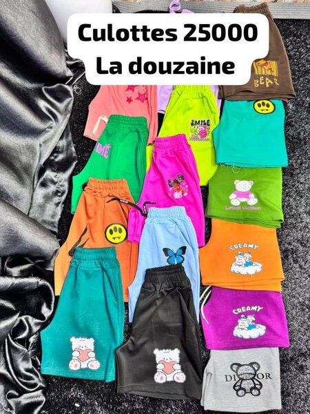 Culottes pour homme et femme