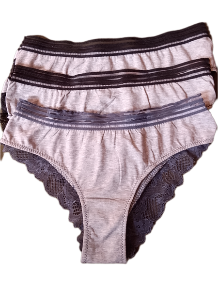 Culottes en coton lot de 3