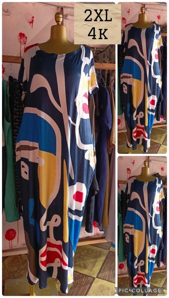 Robe longue grande taille 2XL