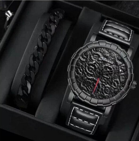Montre Homme Noir Élégante