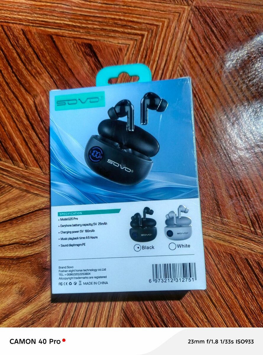 Écouteurs sans fil SOVO