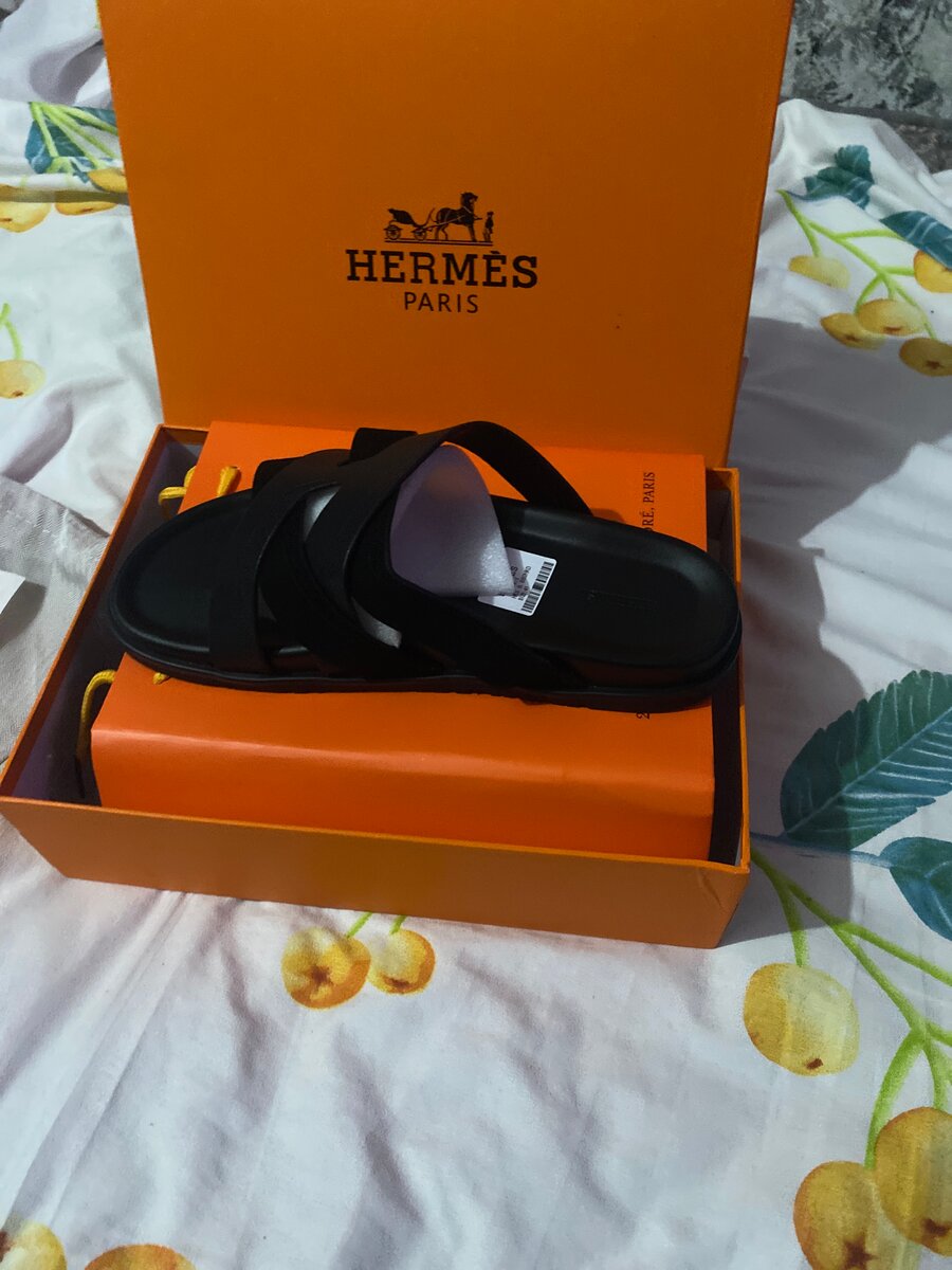 Sandales en cuir Hermès