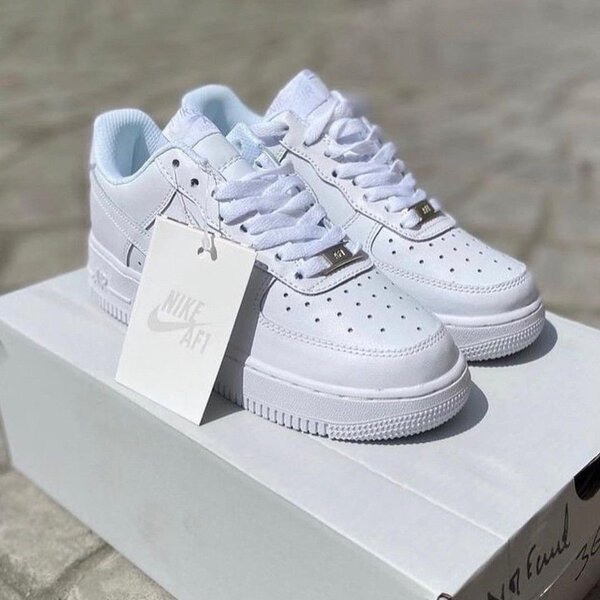 Baskets en cuir Nike Air