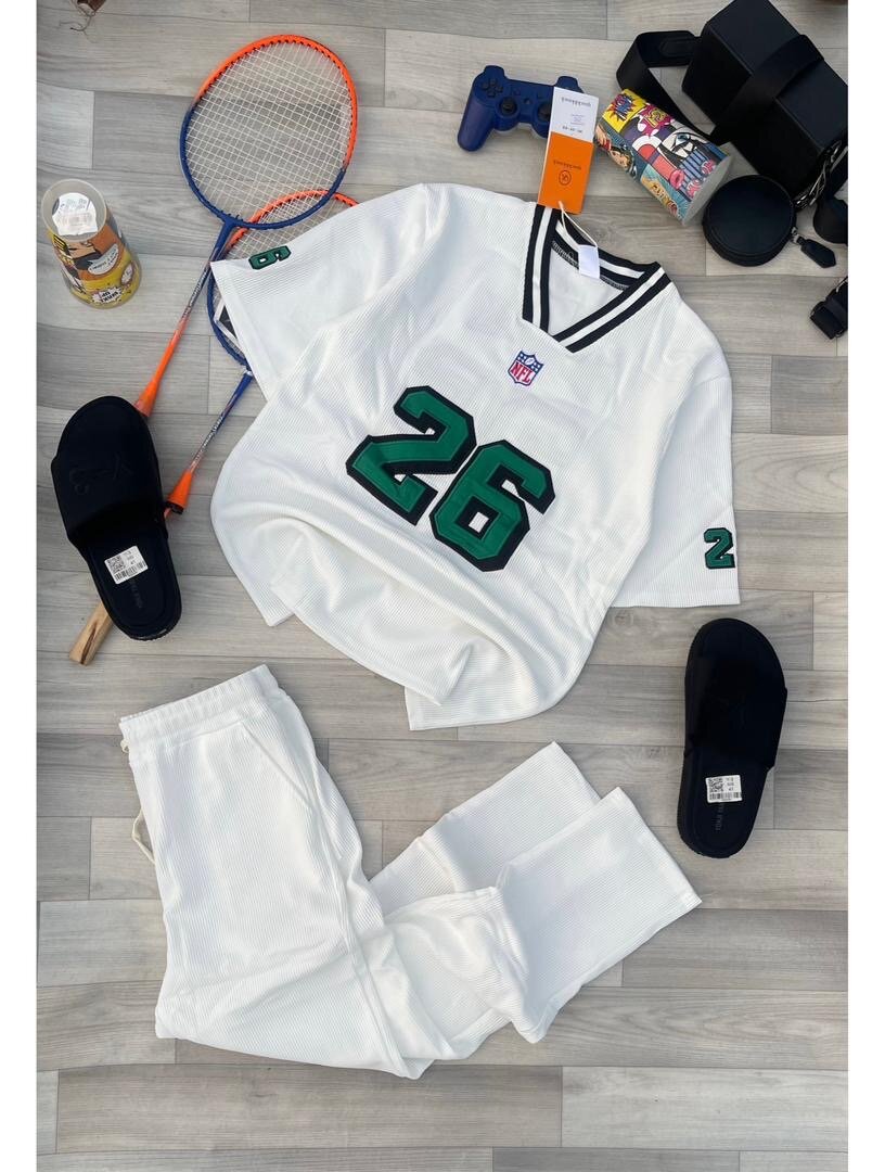 Ensemble de Sport Blanc Hommes