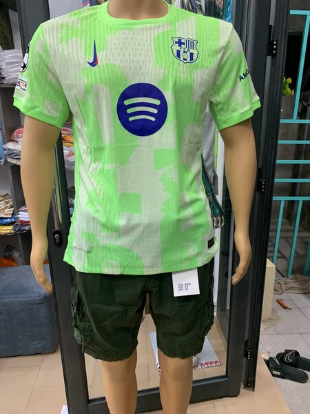 Maillot de Football Barça Vert