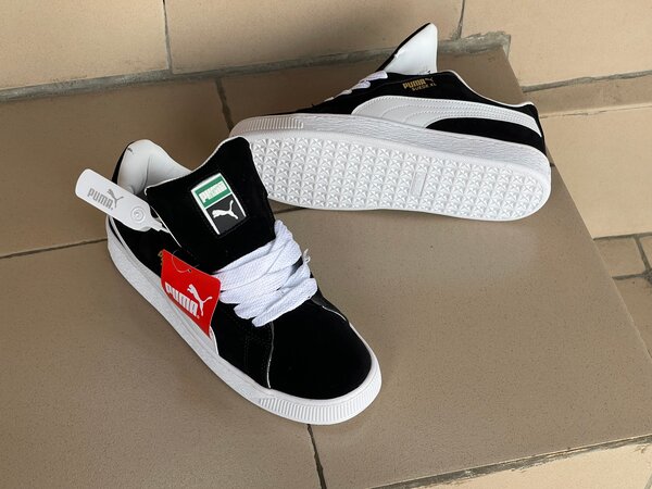 Puma Baskets Homme Noir et Blanc