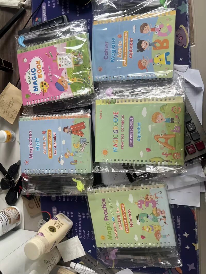 Cahier Magique Enfants 4 en 1