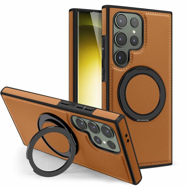 Étui marron Samsung S22 Ultra