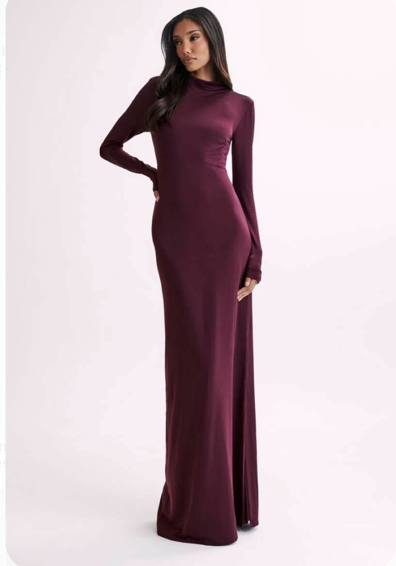 Long sleeve maxi dress