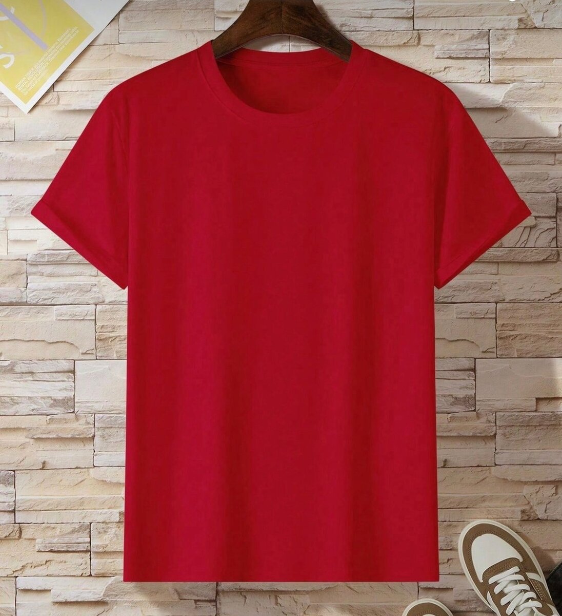 T-shirt en coton unisexe colorée