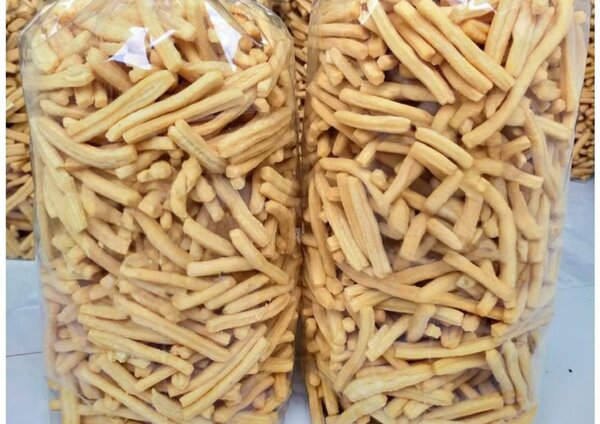 Chips de banane plantain croquants