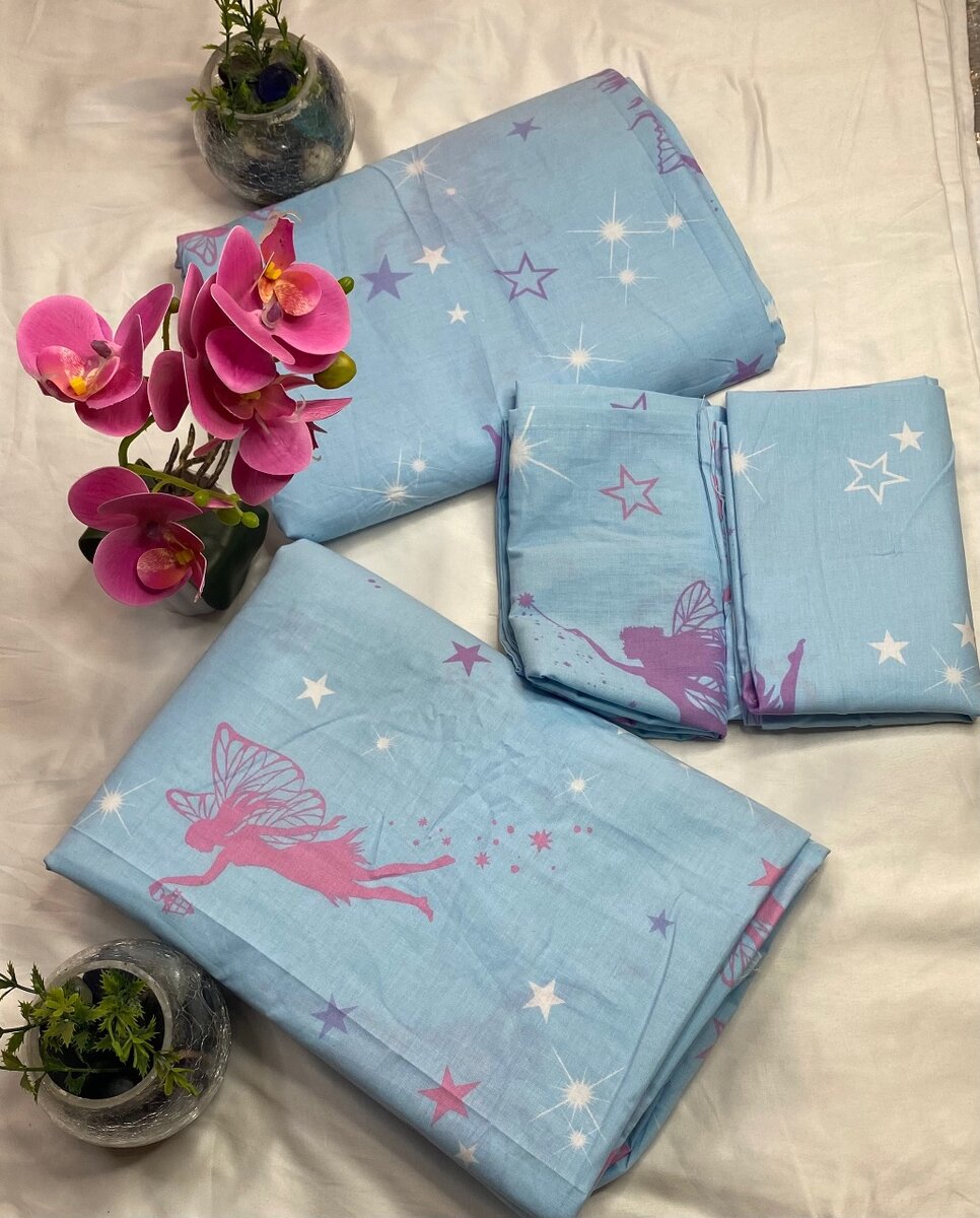 Grade A Cotton Bedsheets 4-piece