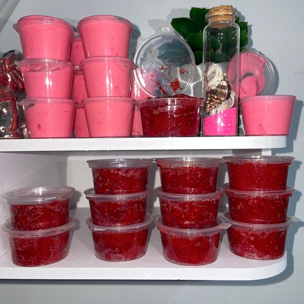 Slime coloré et parfumé