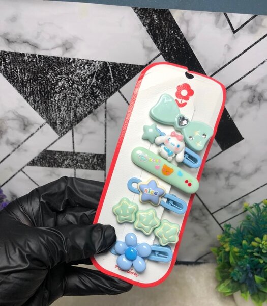 Barrettes mignonnes multicolores