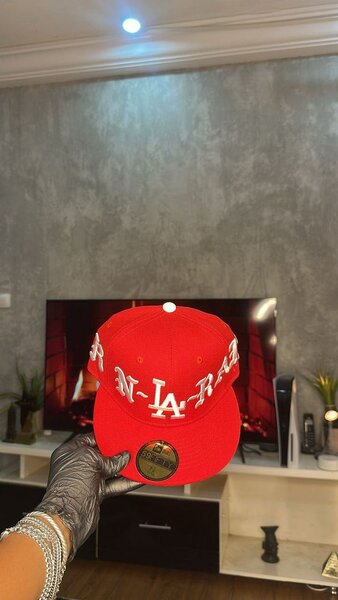 Casquette rouge LA MLB