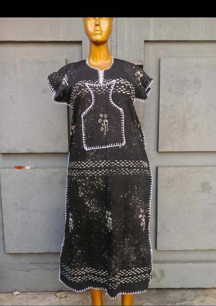 Robe africaine brodée