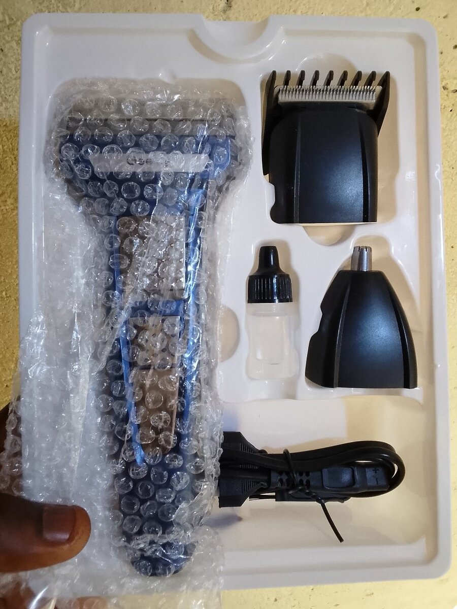 Tondeuse et Rasoir 3-en-1 Rechargeable